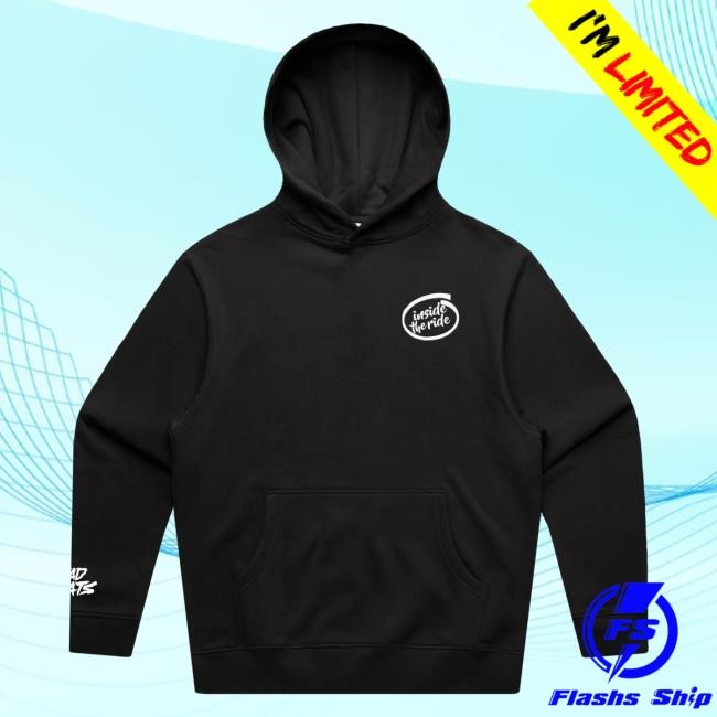 Official Deadbeats Apparel Merch Deadbeats - Inside The Ride - Relaxed Hoodies