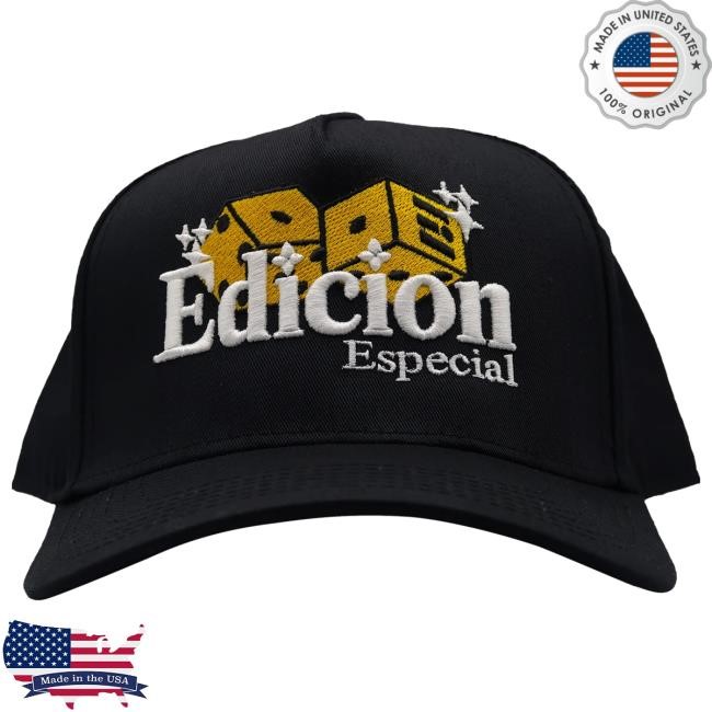 Official Edicion Especial Merch Edicion Especial Dice Cap Official Edicion Especial Merch Edicion Especial Dice Cap