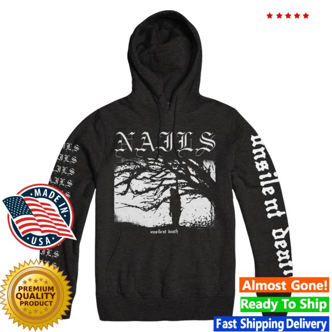 Official Evil Greed Merch Nails Unsilent Death Hoody