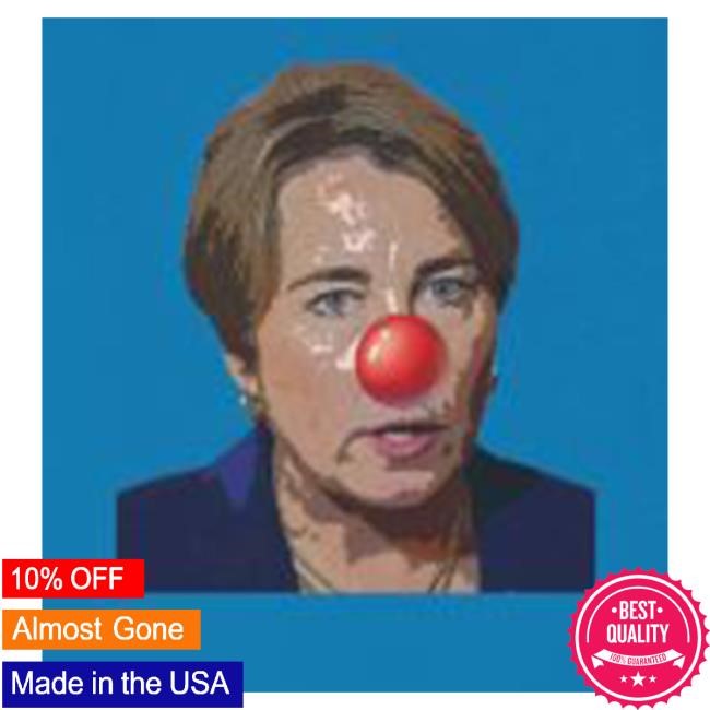 Maura Healey Cartoon Clown Nose Shirt