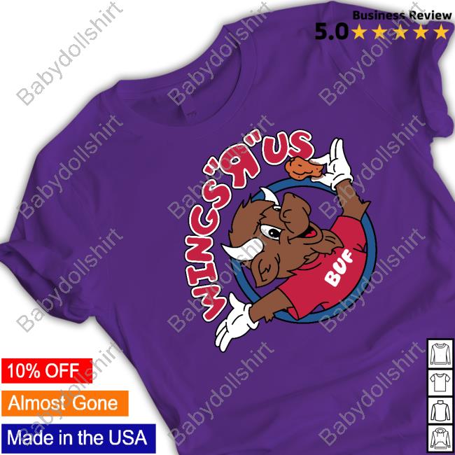 Christine Gust Wings R Us Buf Tee Shirt WGRZ Staff