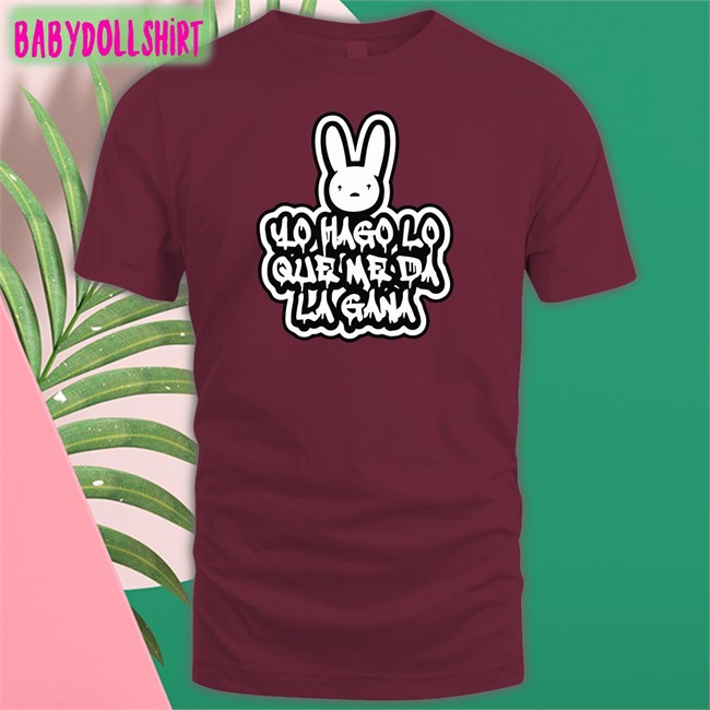 Bad Bunny Merch YHLQMDLG Yo Hago Lo Que Me Da La Gana Bad Bunny Hoodie