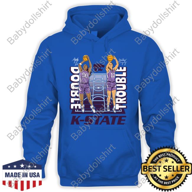 Ayoka Lee And Gabby Gregory Double Trouble K State T Shirt