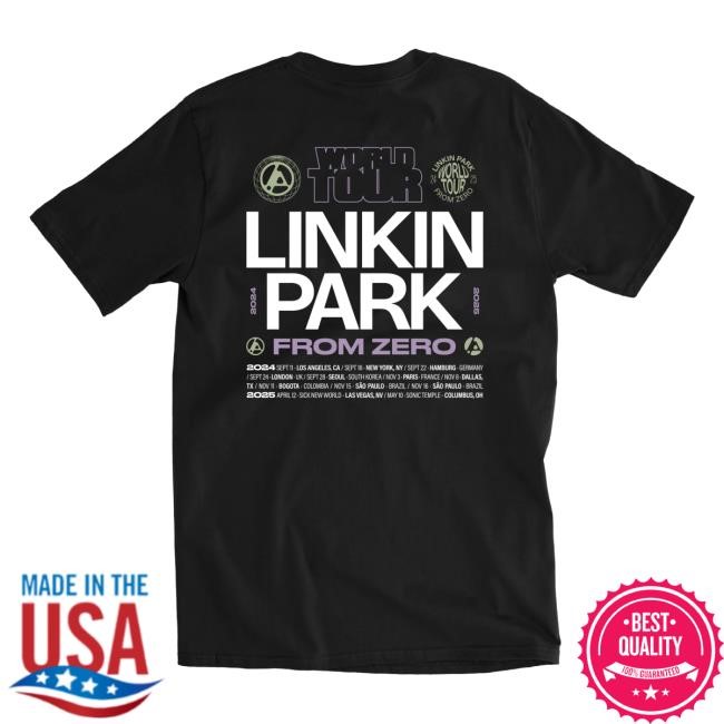 Official From Zero 2024 New Shirt – Linkin Park Store