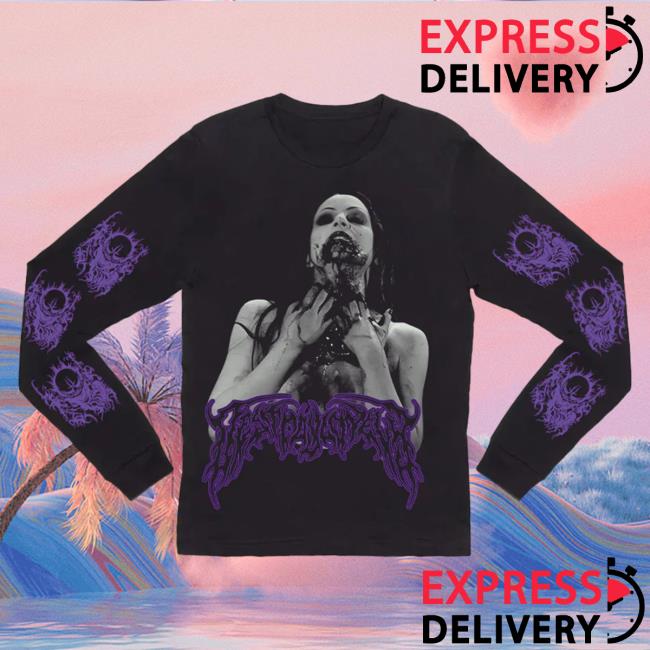 Official Destroy Lonely Merch Store Destroy Lonely Bloody Neck Long Sleeve Shirt New Destroy Lonely Clothing Shop DestroyLonely