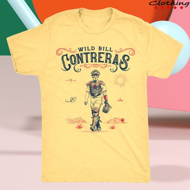Official Wild Bill Contreras New T-Shirt - Rotowear