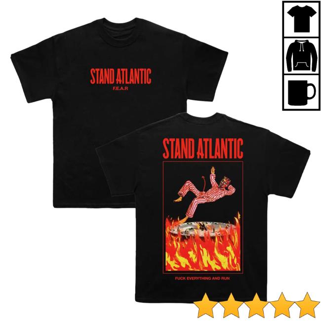 Hopeless Records Merch Stand Atlantic Doomsday Black Tee Hopelessrecords