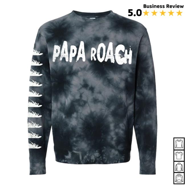 Papa Roach Merch Infest Dye Sweaters