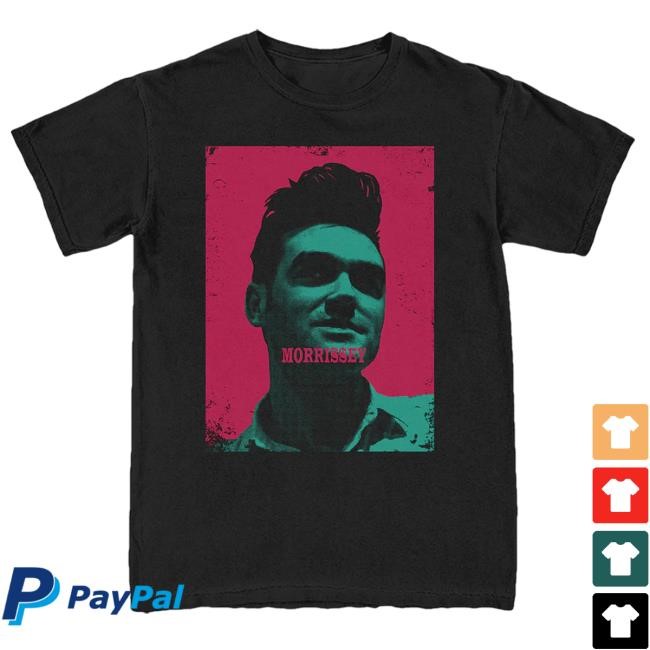 Morrissey Icon – Cinco de Mayo Tee - Black Morrissey Edition
