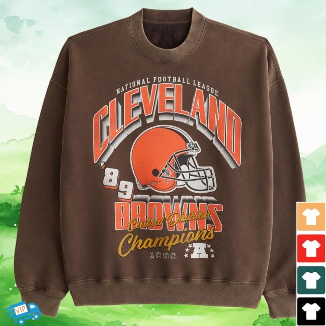 Official Abercrombie And Fitch Store Cleveland Browns Graphic Sweatshirts NFL by Abercrombie