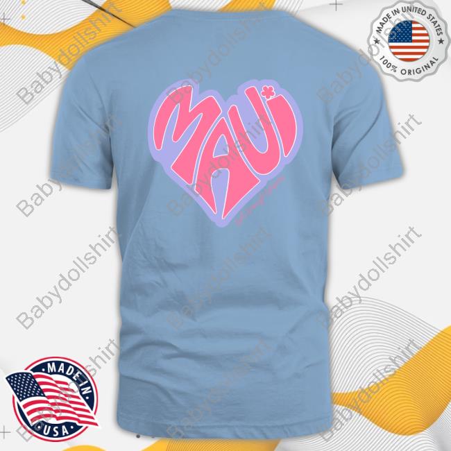 Not Enough Nelsons Maui Heart T-Shirt Maui Heart Tank Top