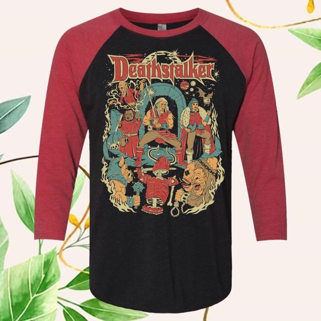 Raglan Style Creep-O-Rama Deathstalker “Sorcerers Order” Baseball Tee Two-Tone Creep-O-Rama Deathstalker “Sorcerers Order” Baseball Tee Design