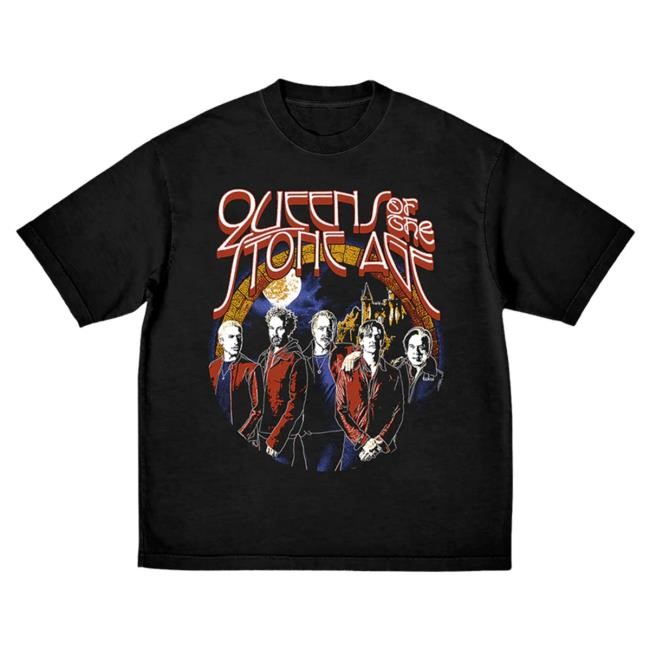 Official Qotsa Merch Store Queens Of The Stone Age Qotsa Eu/Uk Tour Dateback New Shirt Qotsa Apparel Shop