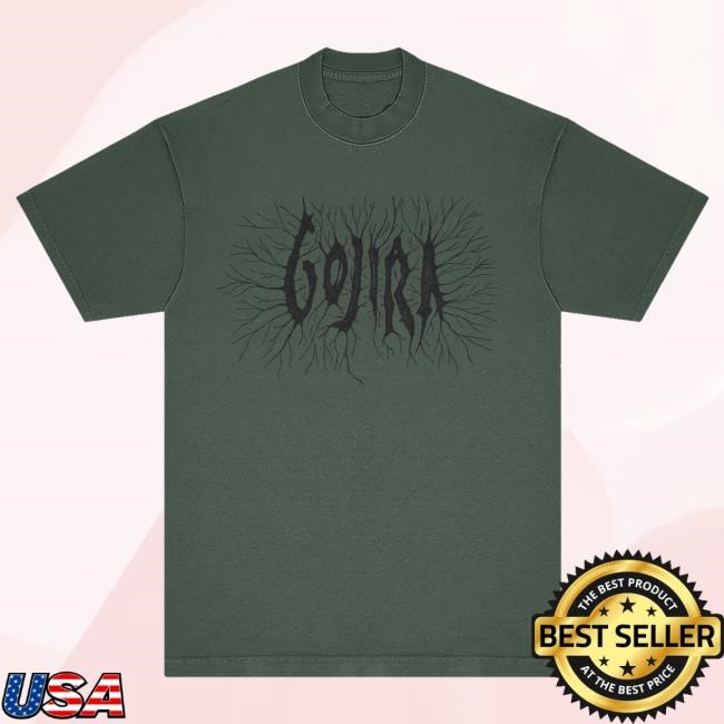 Gojira Official Merch Store Branches Logo Tshirt Gojira Clothing Shop Gojira Band
