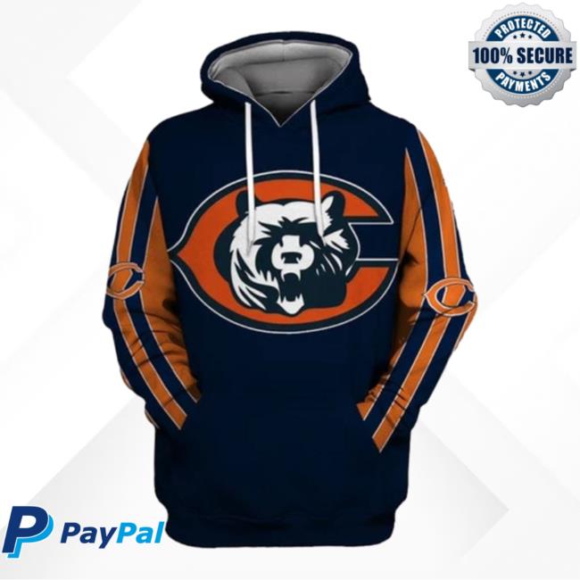 Official Chicago Bears Hooded Sweatshirt 3D New Season