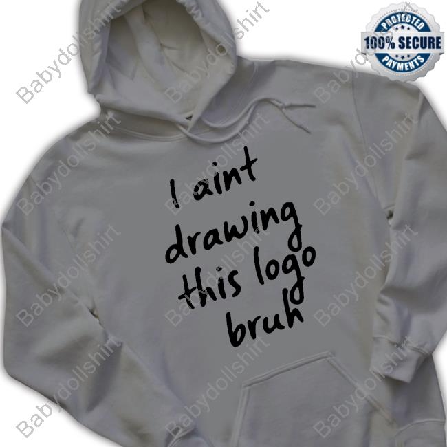 I Aint Drawing This Logo Bruh Long Sleeve T Shirt
