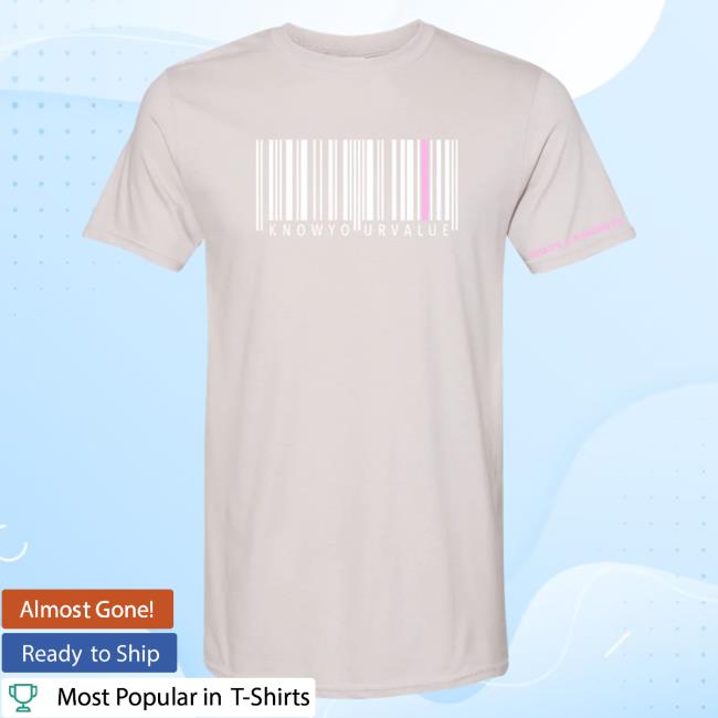 Official Chaos And Kindness Store Know Your Value Tshirt