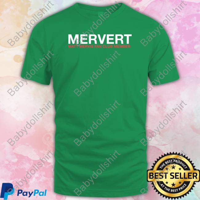 Official Obvious Shirts Shop Mervert Matt Mervis Fan Club Member Long Sleeve Tee