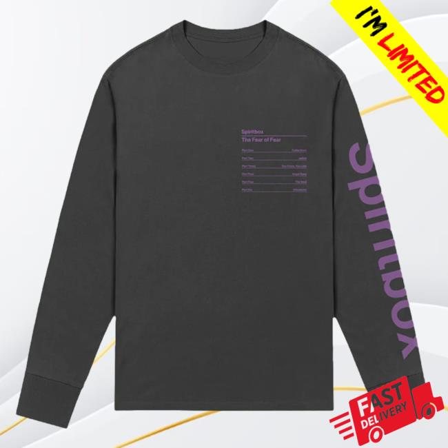 Spiritbox Merch Tracklist Hoodie