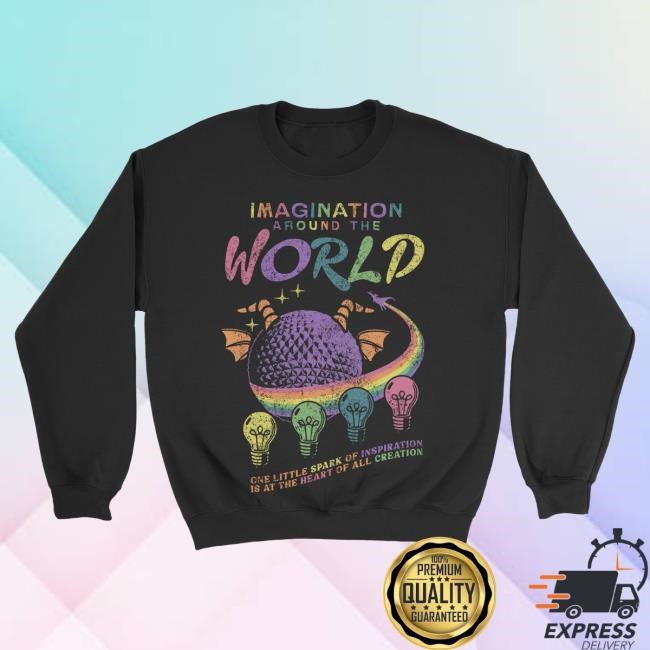 Official The Lost Bros Imagination Around The World Crewneck