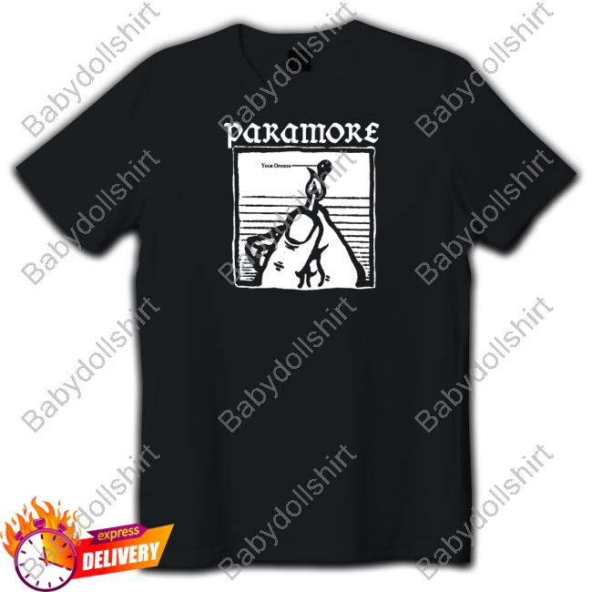 Paramore Merch Paramore Your Opinion Burn T Shirt