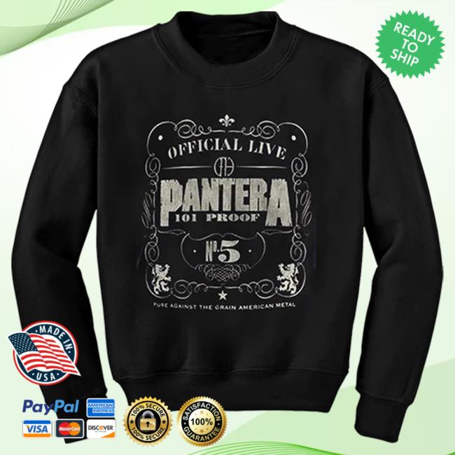 Official Pantera Merch Store Pantera No. 5 Attractive Hoodie
