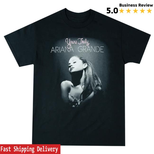 Official Ariana Grande Merch Store Ariana Grande Yours Truly Rewind Tee Ariana Grande Apparel Clothing Shop ArianaGrande