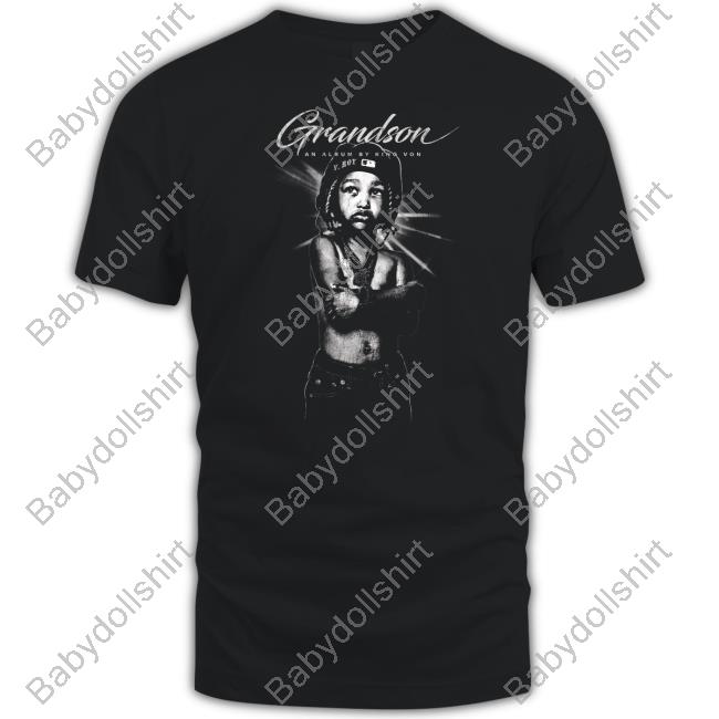 Official King Von Merch Grandson Album Tee