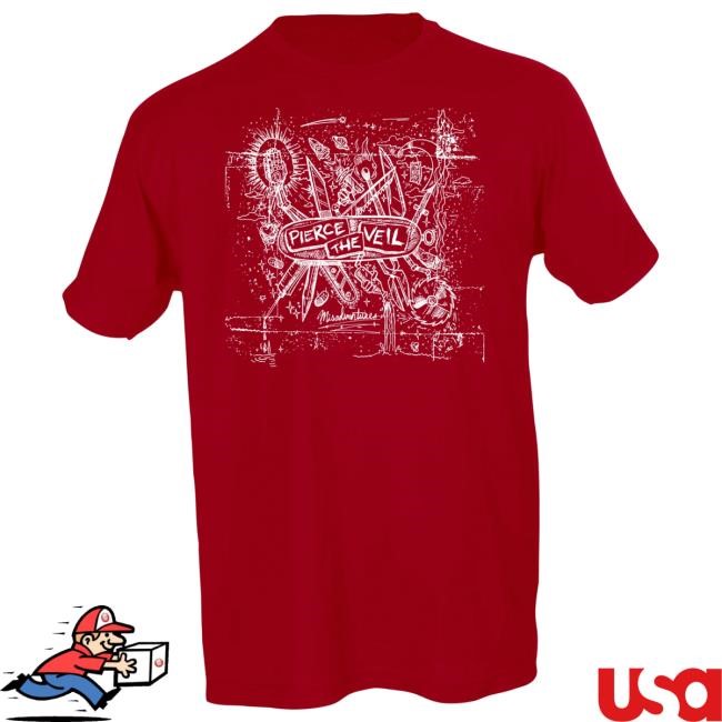 Pierce The Veil - Misadventures Shirt 2024 - Pierce The Veil Official