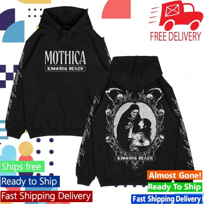 Rise Records Shop Merch Mothica Kissing Death Black Crew