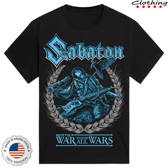 Official Sabaton Merch Store Sabaton The War To End All Wars Anniversary Top Shirt Sabaton Shop