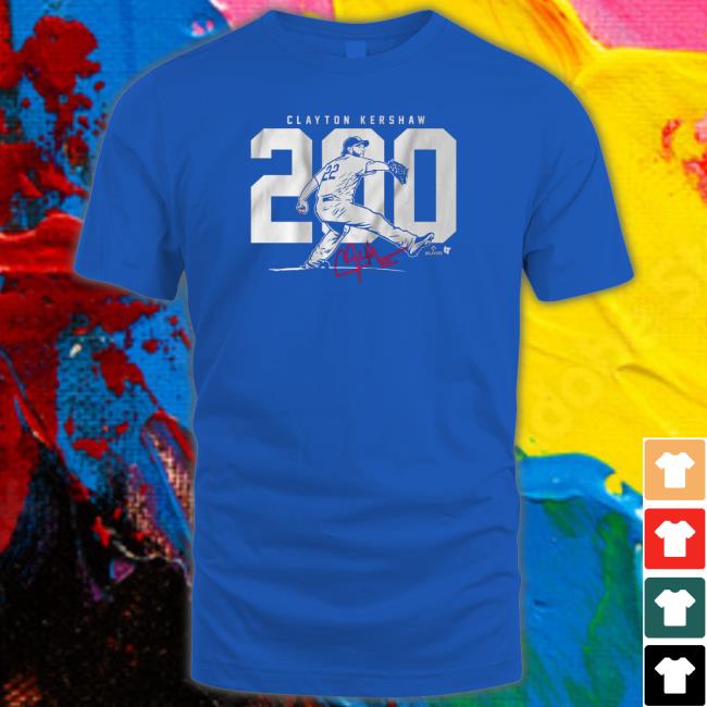 Breakingt Merch Clayton Kershaw 200 Shirt