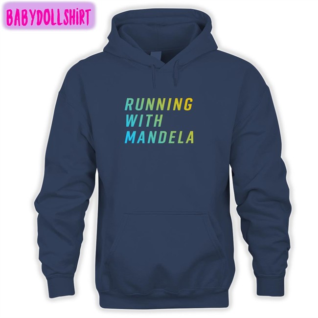Running With Mandela Long Sleeve Tee Mandela Barnes For US Senate Merch