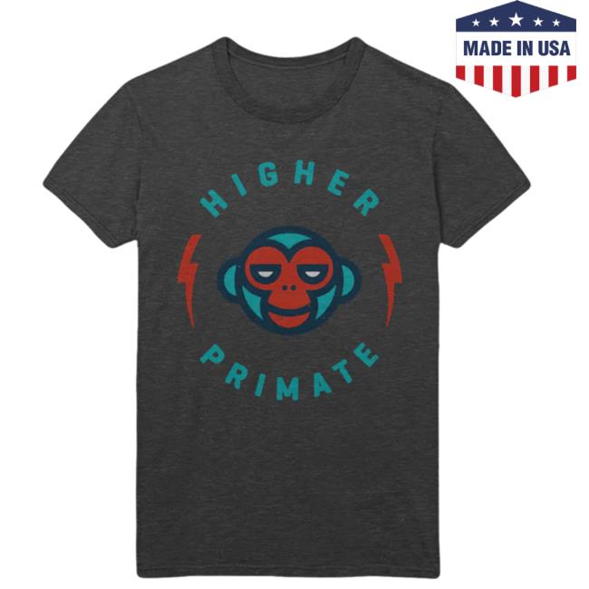 Joe Rogan Merch Circle Monkey Higher Primate Hoodie