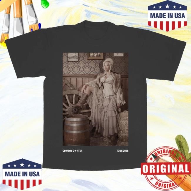 Official Beyoncé Cowboy Carter Chi Web Exclusive T Shirt (Grey) Beyonce