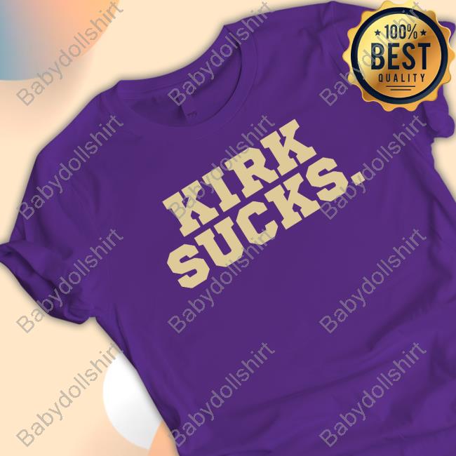 Official Madison Social Merch Kirk Sucks Bold Shirt Madison Social Tallahassee