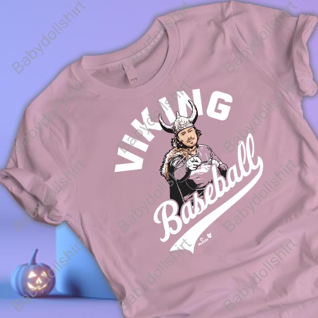 Viking Baseball Tee Shirt