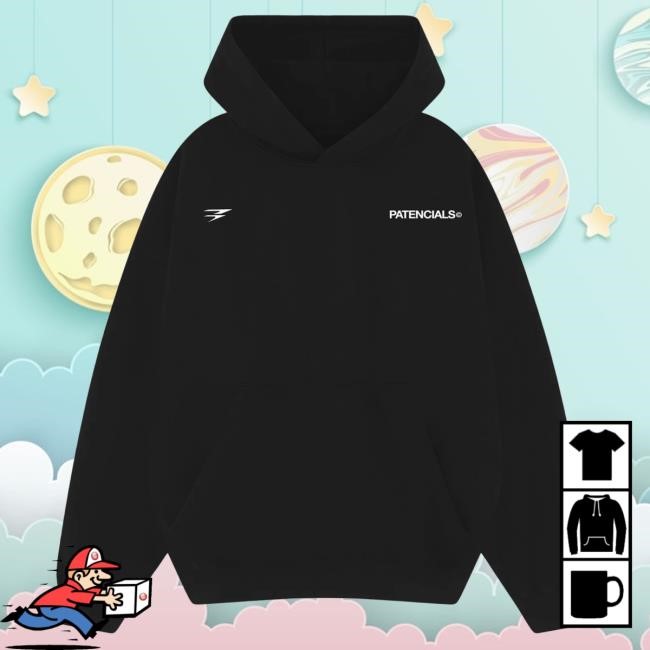 Patencials Running Club Black LS Hoodie