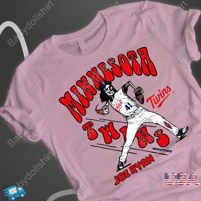 Official Joe Ryan Minnesota Twins Shirt