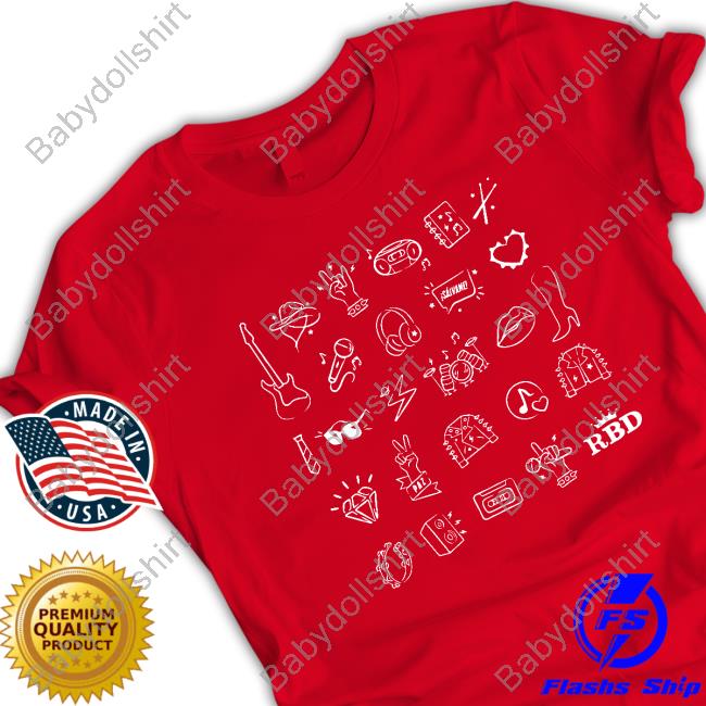 Official RBD Red Icon T-Shirt