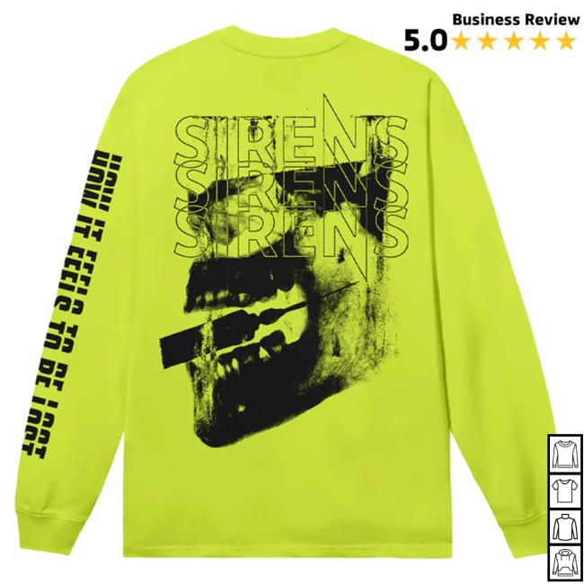 Sumerian Records Sleeping With Sirens Merch Store How It Feels To Be Lost Injection Long Sleeve Tshirt SleepingWithSirens Clothing