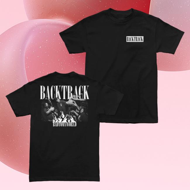Backtrack Live Text Hoodie