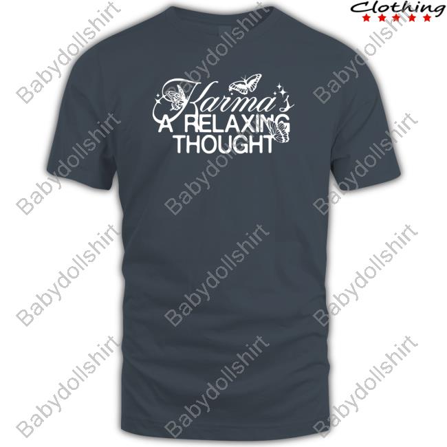 Taylor Swift Store Karma's A Relaxing Thought Long Sleeve Tee