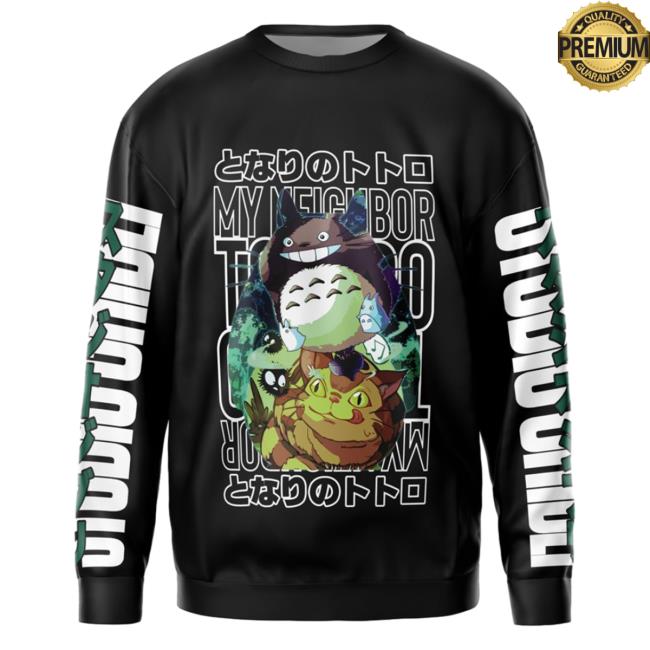 Official Anime Ape Clothing My Neighbor Totoro Studio Ghibli Streetwear AOP Tshirt 3D All Over Print Animeape