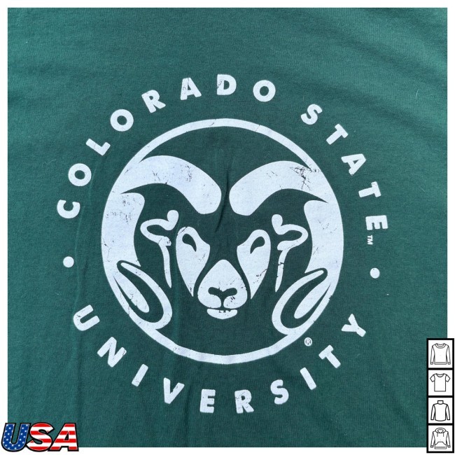 Official Vintage Y2k Colorado State University Rams Shirt - Colorado