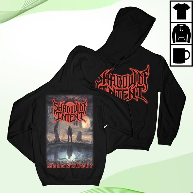 Official Shadow Of Intent Rising Merch Shadow Of Intent - Melancholy Cover Hoodies Risingmerch