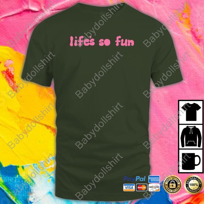 Life's So Fun Forest Green Tank