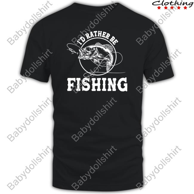 I'd Rather Be Fishing Crewneck Sweatshirt