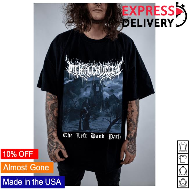Official Mental Cruelty Store Limited Mental Cruelty The Left Hand Path Shirt New