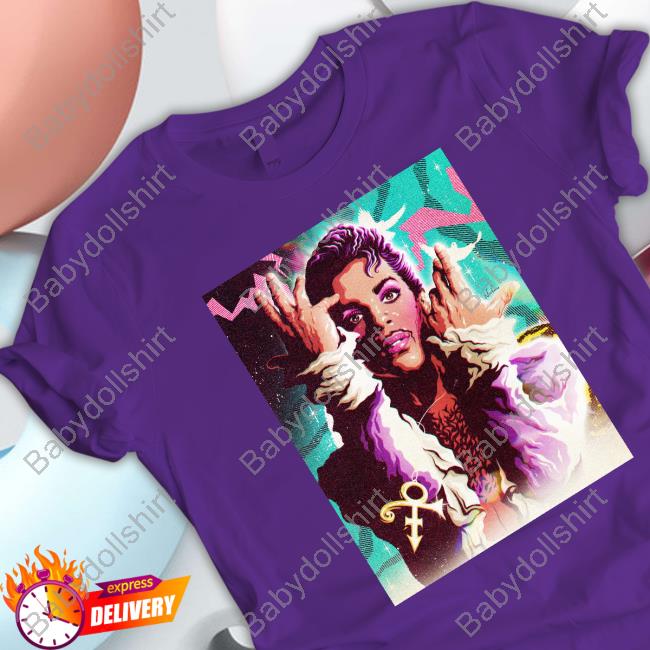 Official Nordacious Merch Purple Rain Galactic Prince Shirt
